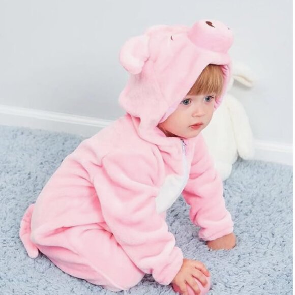 Halloween Baby Costumes Toddler Outfit Infants Romper Boys Girls Animal Dress Up - Picture 2 of 9